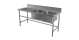 1900X600mm Double Right Bowl Kitchen Sink Stainless Steel