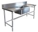 1800 X 600mm Single Middle Bowl Kitchen Sink Stainless Steel