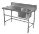 2100X 600mm Single Right Bowl Kitchen Sink Stainless Steel