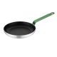 Hygiplas Non Stick Teflon Aluminium Frying Pan with Green Handle 240mm FB471