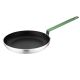 Hygiplas Non Stick Teflon Aluminium Frying Pan with Green Handle 280mm FB472
