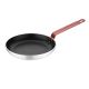 Hygiplas Non Stick Aluminium Frying Pan with Red Handle 240mm FB474