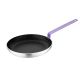 Hygiplas Non Stick Teflon Aluminium Frying Pan with Purple Handle 280mm FB478