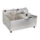 Apuro Twin Tank Twin Basket Countertop Fryer 2x 5Ltr FB971-A