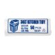 Jantex Kitchen Tidy Food Safe Garbage Bags Clear 36Ltr (Pack of 50) FL884