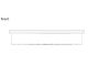 New Stainless Steel Pattern Trough No. 4 1500mm Middle
