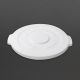 Vogue Polypropylene Round Container Bin Lid Large GG796