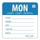 Vogue (Pack of 250) Dissolvable Day of the Week Labels Monday GH351