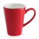 Olympia (Pack of 12) Cafe Latte Cups 340ml Red GL486