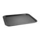 Olympia Kristallon Polypropylene Rectangular Non-Slip Tray Black 405mm GM238