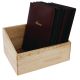 Olympia Wooden Menu Storage Box A4 GM255