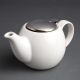 Olympia Cafe Teapot 510ml White GM593