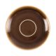 Olympia Kiln (Pack of 6) Cappuccino Saucer Bark 140mm GP363