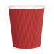 Fiesta Takeaway Coffee Cups Ripple Wall Red 225ml (Pack of 500) GP427