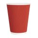 Fiesta Takeaway Coffee Cups Ripple Wall Red 340ml (Pack of 500) GP428