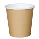 Fiesta(Pack of 1000)Takeaway Espresso Cup Kraft 112ml x1000 GP447