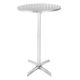 Bolero Flip Top Poseur Table Stainless Steel GR396