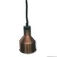 Pull Down Heat Lamp Antique Copper HYWAL04