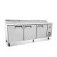 Atosa Three Door Pizza Prep Table Fridge Refrigerator Fridge 2362mm MPF8203