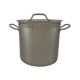 98L Stainless Steel Stock Pot With Forged Triple Bottom. Induction Able
