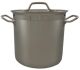 Supreme 226L Stainless Steel Stock Pot With Forged Triple Bottom. Induction Able.
