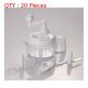 20X New Manual Rapid Multifunction Quick Chopper Food Processor Kitchen Tool