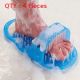 4X Brand New Portable Easy Feet Exfoliate Foot Shower Spa Massage Cleaner Brush