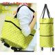 3X New 2 In 1 Reusable Portable Folding Shopping Travel Cart Tote Bag W/ Wheels