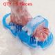 5X Brand New Portable Easy Feet Exfoliate Foot Shower Spa Massage Cleaner Brush