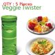 5X New Vegetable Twister Cutter Slicer Spiral Processor Kitchen Utensil Tool