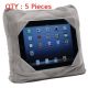 5X Brand New Portable 3 In 1 Gogo Pillow Travel Ipad Tablet Cover Mount Silver
