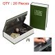 20X Brand New Secret Security Box Metal Storage Hidden Safe Book With Keys