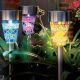 10X Brand New Solar Powered Bright Mosaic Design Outdoor Led Garden Lawn Light