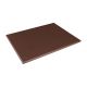 Hygiplas Extra Thick Low Density Chopping Board 600x450x20mm Brown HC874