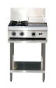 Lkk:2 Gas Open Burners + 300mm Right Griddle With Legs - LKKOB4C NG