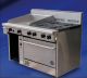 Goldstein Ranges - Gas 4 Burner & Griddle Plate- 705mm Static Ovens (Natural Convection) Pf-12G-4-28