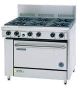 Goldstein Ranges - Gas 6 Burner With Static Electric Ovens (Natural Convection) Pf628E