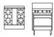 Goldstein Ranges - Gas 4 Burner - High Speed Pure Electric Convection Oven Pfc-4-28E