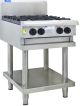 LUUS Professional 4 Burner Cooktop W/ Pilots & Flame Failure CS-4B-P NG