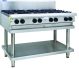 LUUS Professional 8 Burner Cooktop W/ Pilots & Flame Failure CS-8B-P NG