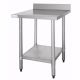 Vogue Stainless Steel Table with Splashback 600mm GJ505