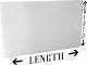 Heavy/Duty Commercial Kitchen Plastic Hdpe Pe Cutting / Chopping Board -All Size