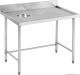 High Quality Stainless Steel Bench With Splashback - SWCB-7-1200R