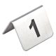 Olympia Stainless Steel Table Numbers 11-20 (Pack of 10) U047