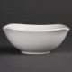 Olympia Whiteware Rounded Square Bowls 180mm (Pack of 12) U174