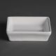 Olympia Whiteware Flat Miniature Square Dishes 80mm (Pack of 12) U180