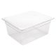 Vogue Polycarbonate 1/2 Gastronorm Container 200mm Clear U231