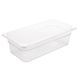 Vogue Polycarbonate 1/3 Gastronorm Container 100mm Clear U233
