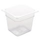 Vogue Polycarbonate 1/6 Gastronorm Container 150mm Clear U241