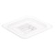 Vogue Polycarbonate 1/6 Gastronorm Container Lid U248